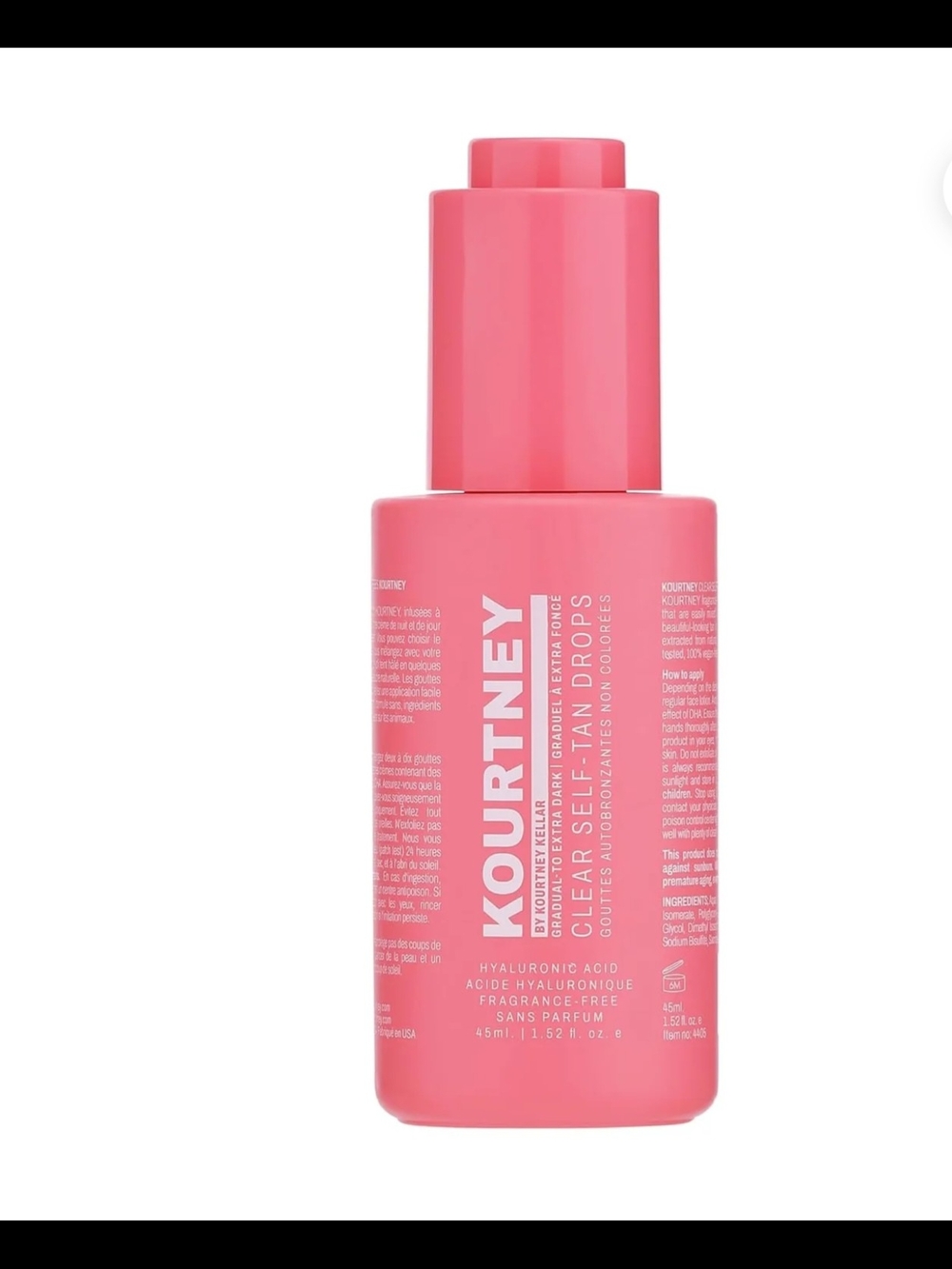 Kourtney Clear Self Tan Drops 45ml